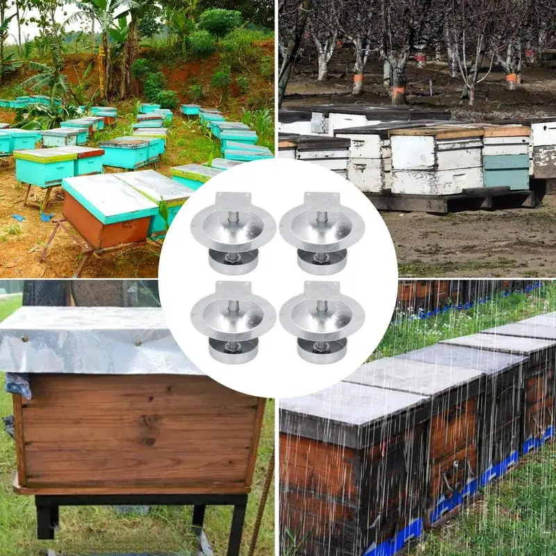 Bee Hive Stand 4X Stainless Steel Hive Stand For Beekeeper Effective Patio Lawn & Garden Supplies For Beekeeper Outdoor Garden