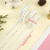 4Rolls/lot Time Management Tape Weekly Date Plan Tape Timeline Masking Tapes Planning Tape Scrapbooking Sticker Office School 6