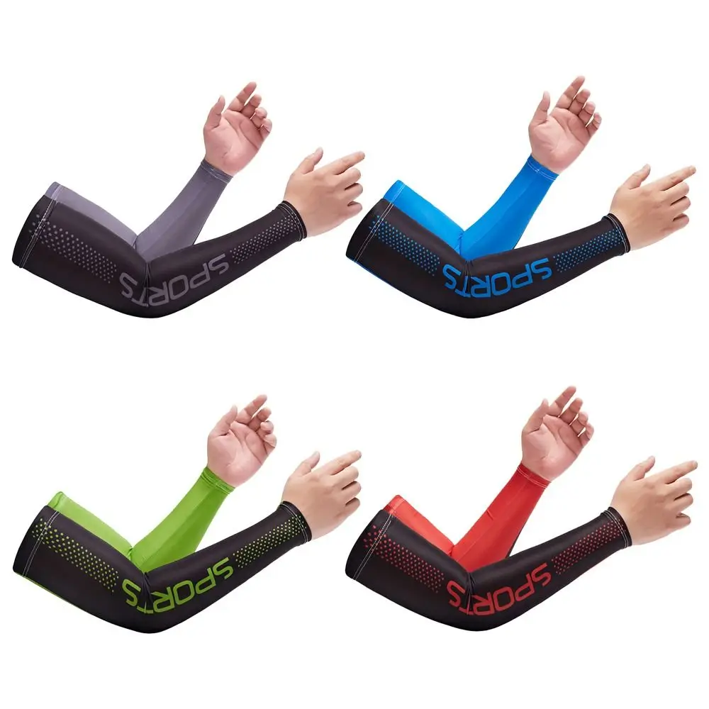 

New Running Basketball Sun Protection Arm Sleeves Outdoor Sport Arm Cover