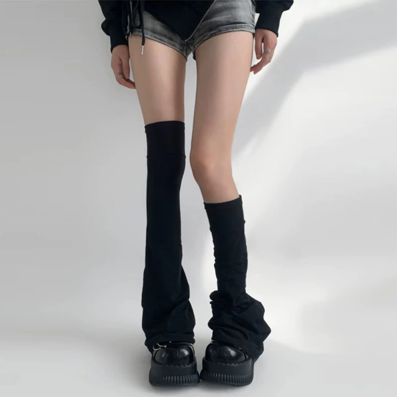 Y2K Beinstrümpfe Elastizität Abnehmen Kniestrümpfe Japanischer Stil Spicy Femboy Overknee Hornförmige Manschetten Sexy Accessoires – Detail 5