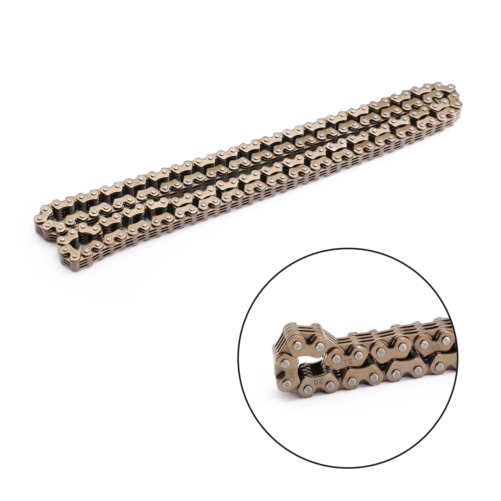 

Цепь зубчатой камеры для Kawasaki EX500 GPZ500 1987-1993 GPZ500S 1988-1993 EX500 1988-2003 Ninja 500 1994-2005 Ninja 500R 2006-2009