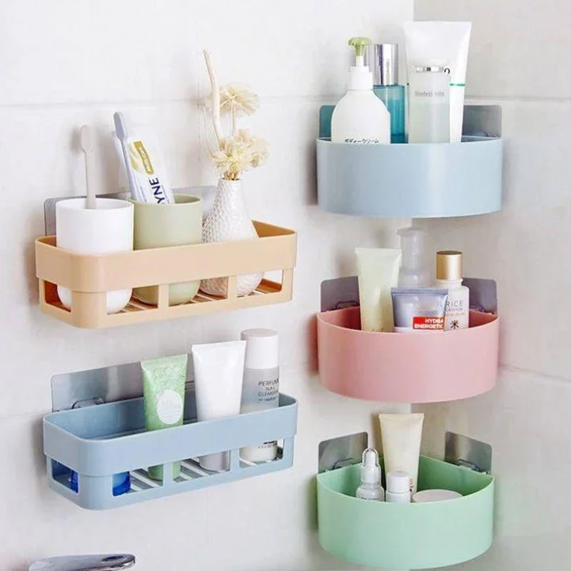 PIBM Elegant Simplicity – Estante Flotante Montado En La Pared Estantes De Bano Cosmeticos De Hierro Almacenamiento Multifuncional 3 Capas 3 Tamanos