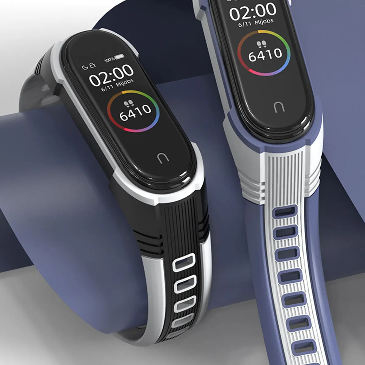

for Xiaomi Mi Band 5 4 3 Silicone Wrist Strap Replacement Strap for Mi Band4 Band3 Band5 Wrist Bands Bracelet Straps