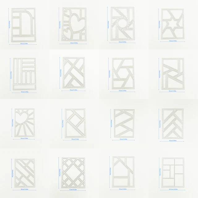 Background Frame Metal Cutting Dies 2