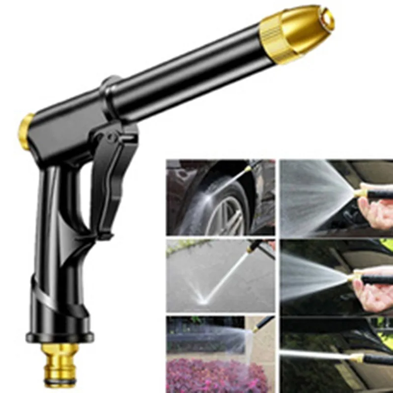 AdjustablePortableHighPressureWaterGunCleaningCarWashMachine