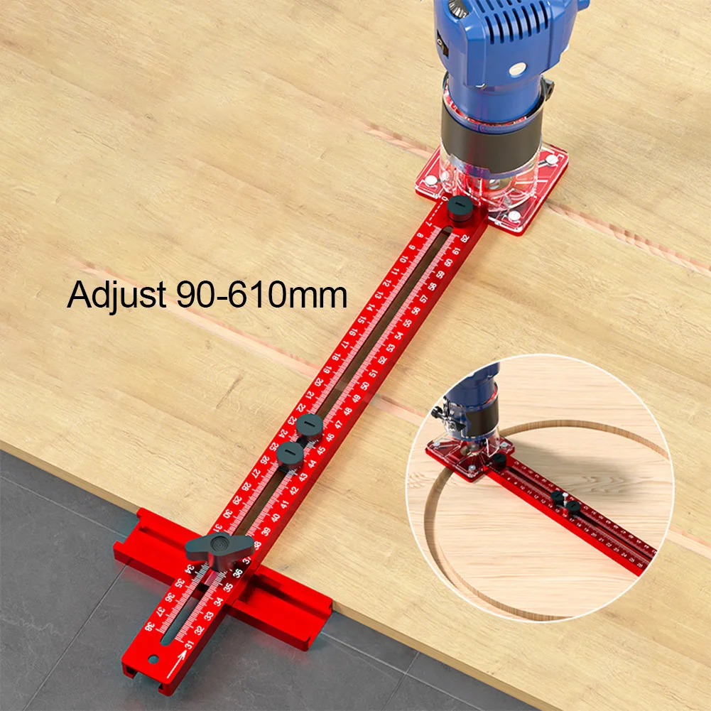 Milling Slot Holder Woodworking Cutting Milling Circular Guide Woodworking Cutting Cutter Auxiliary
