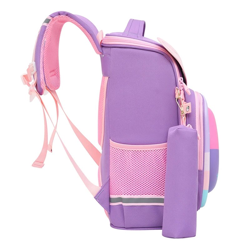 Unicorn 1-3 Class Orthopedic Primary School Bags Quality Children Kids  Backpacks For Girls Boys Roomy Backpack Mochila Infantil