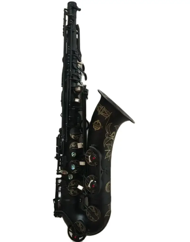 

Nwe Suzuki Professional New Japanese Tenor Saxophone B flat Music Woodwide instrument Black Nickel Gold Sax Gift With mouthpiece