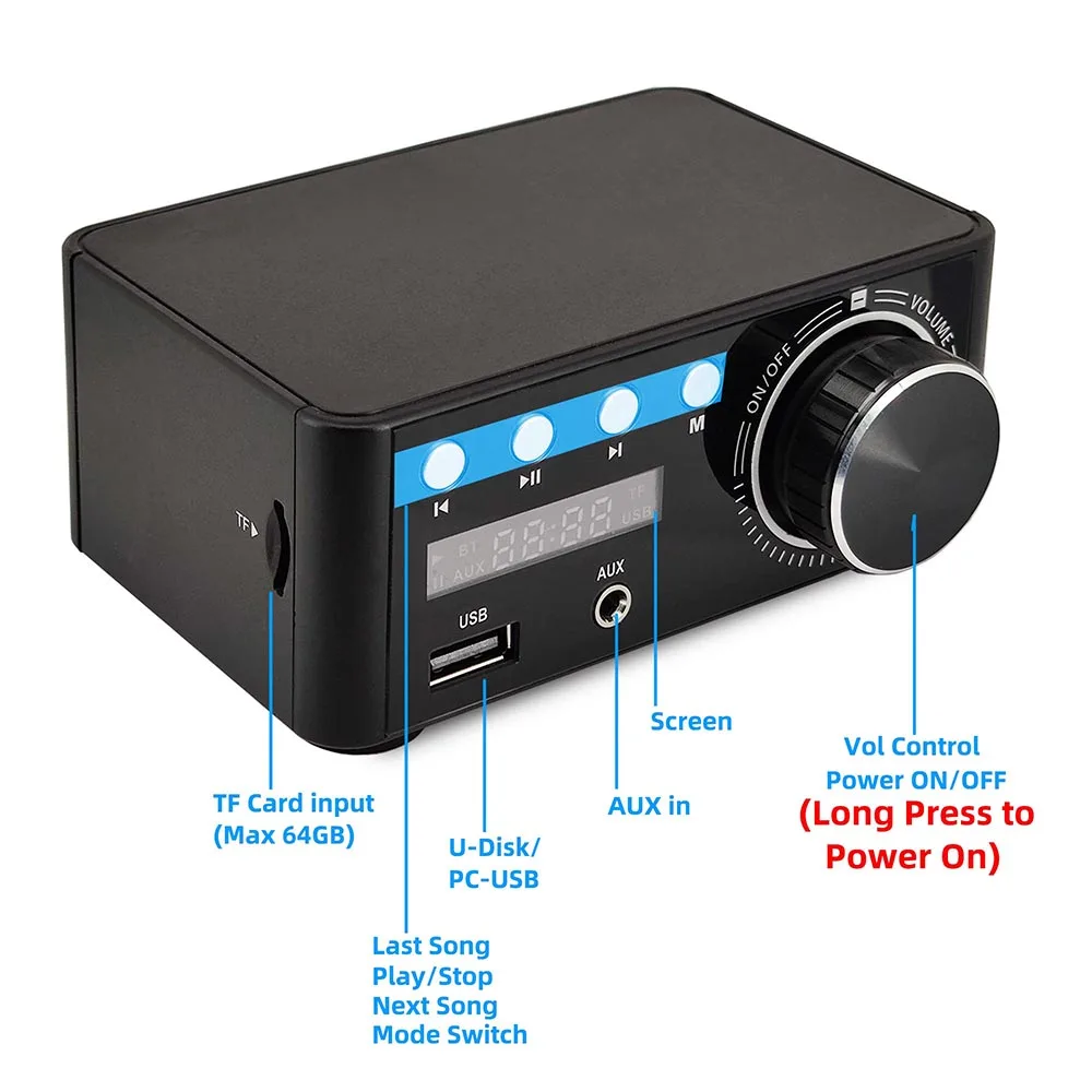 Рисунок 4 - Мини-усилитель звука HiFi Bluetooth 5