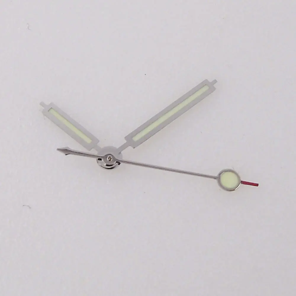Vintage Black Sterile 29mm Watch Dial with Green Luminous Hands