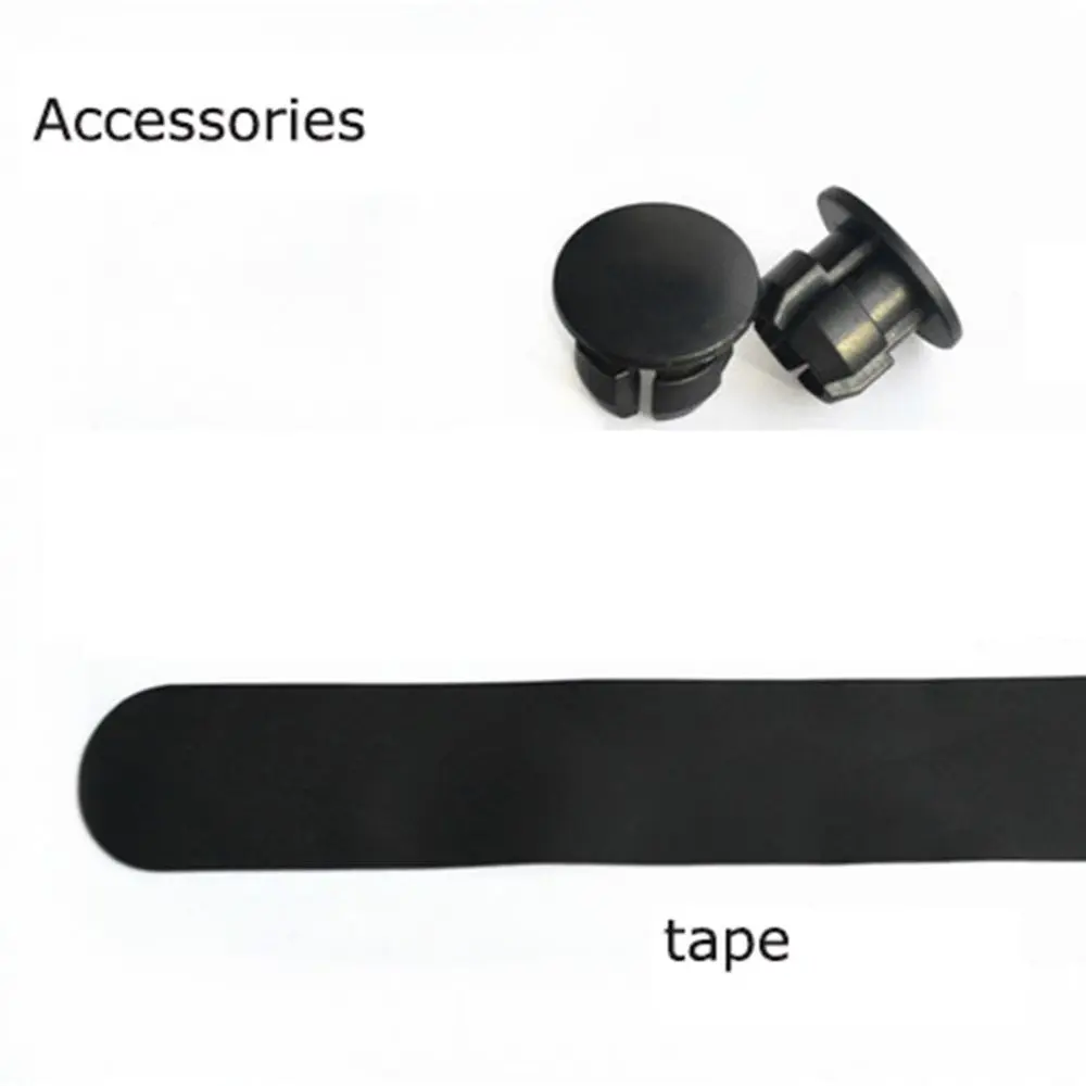 Bike Handlebar Tape Bicycle Grips 2.3M Road Carbon Fiber Bike HandleBar Tape Cycling Race Bicycle Grips MTB Cork Handlebar Tapes 2 Bar Plugs Mountain Belt Straps