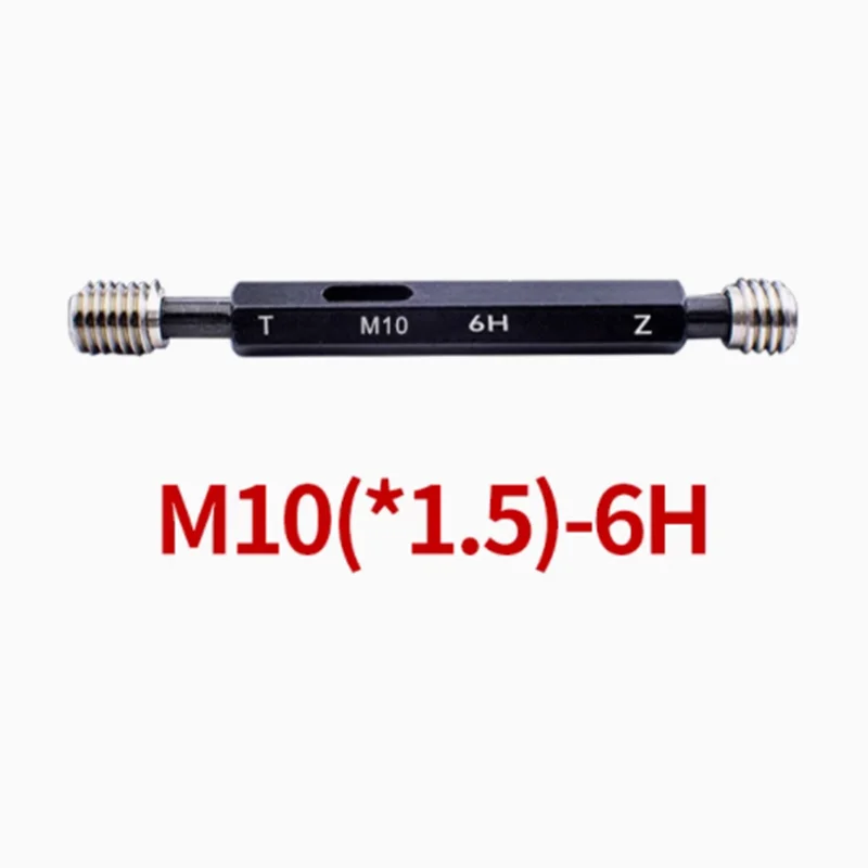 YRFL 1개 스틸 머큐리 게이지 나사 플러그 게이지 M0.8 M1 M2 M3 M4 M5 M6 M8 M10 M12 M14 M16 M18 M20 M24 M27 M30 - M60