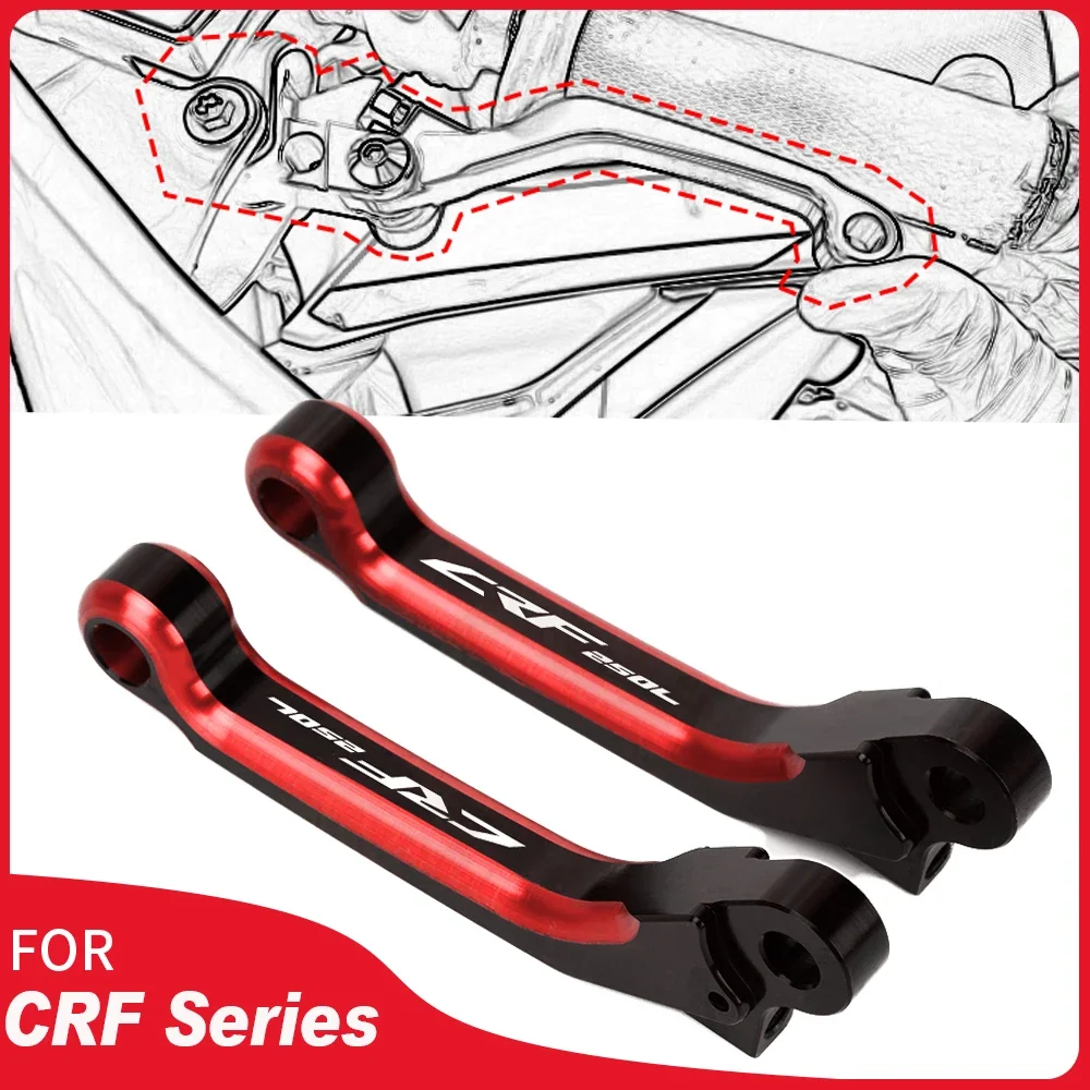 

For HONDA CRF150R CRF 250L 250M 250R CRF250 RALLY CRF250RX CRF250X CRF450L CRF450R Motorcycle CNC Dirt Bike Brake Clutch Levers