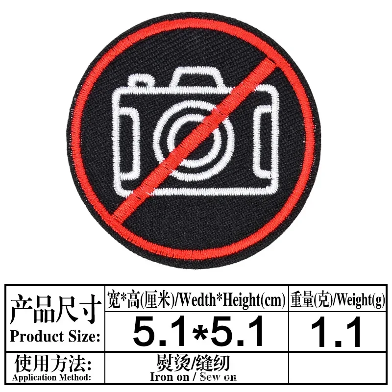 Cartoon Camera Patch Diy Kleding Decoratie Accessoires Camera Patches Voor Kleding Reparatie 9 Stks Cartoon Camera Stickers Ijzer Op Shirt Jeans Tas Jas Fotografie Geborduurde Badge