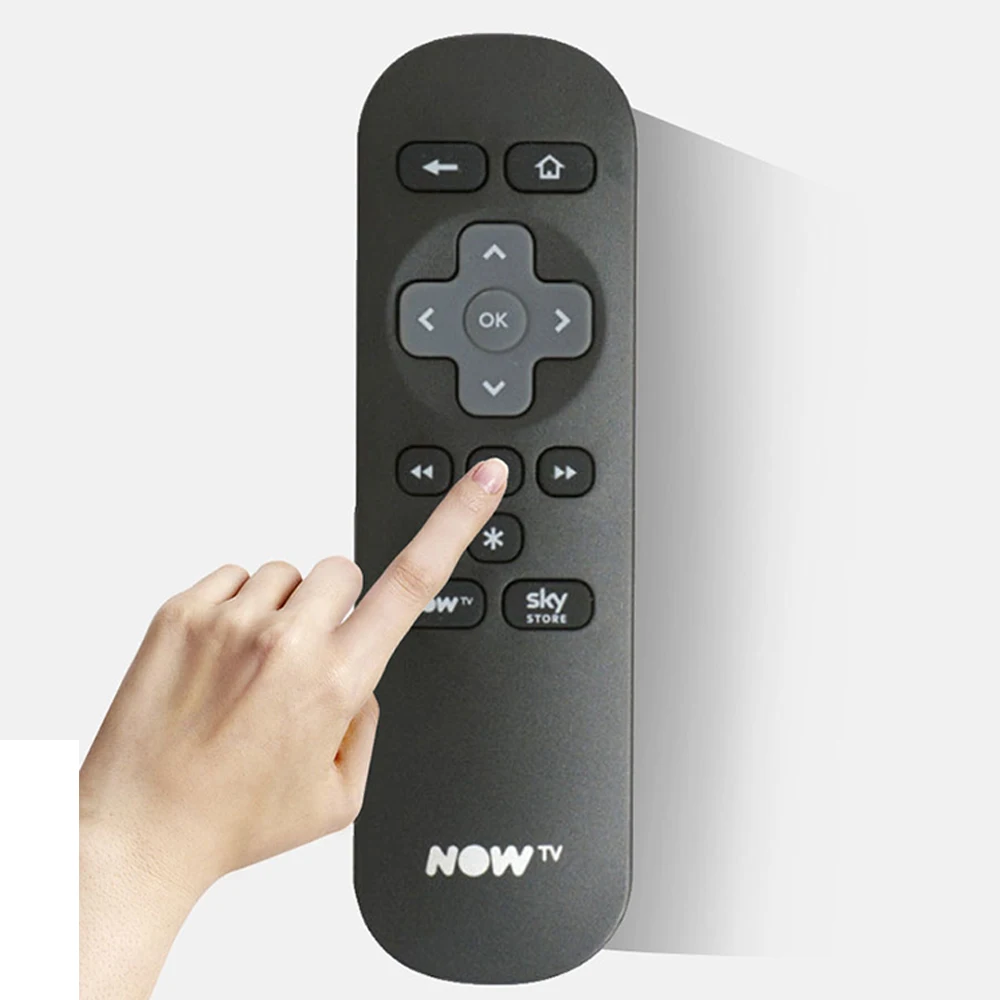 Pulsante Morbido Per Smart Tv Sostitutivo In Abs Inglese Per Ora Telecomando Set-Top Box Tv/Nowtv