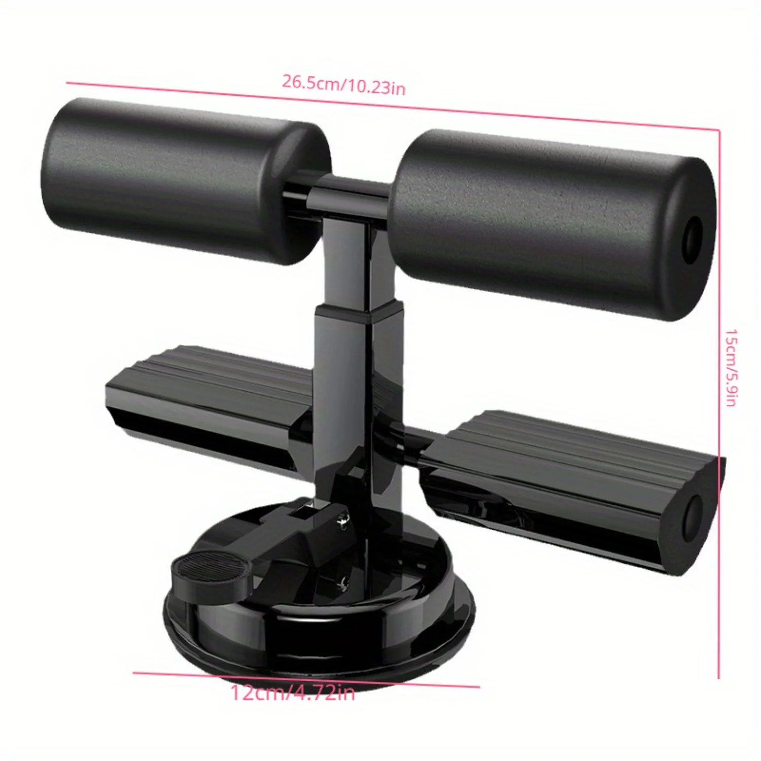 1pc Sit-up Aid, Foot Fixing Device, Suction Cup Type Tummy Control Machine, Roller, Sports Bodybuilding Equipment
