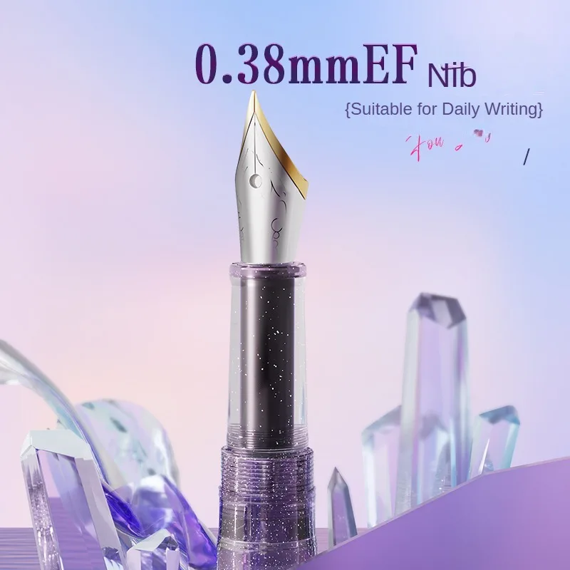 M&G MASMARCU Fountain Pen for High-grade Artistic Youth, Calligraphy Signature, Replaceable Ink Sac, beginner students 3