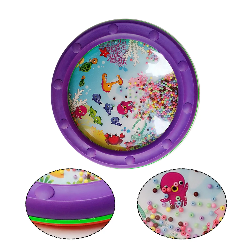 Tambor Metálico Infantil – Juguete Educativo Musical, Para Casa O Escuela, 30 X 30 X 14 Cm