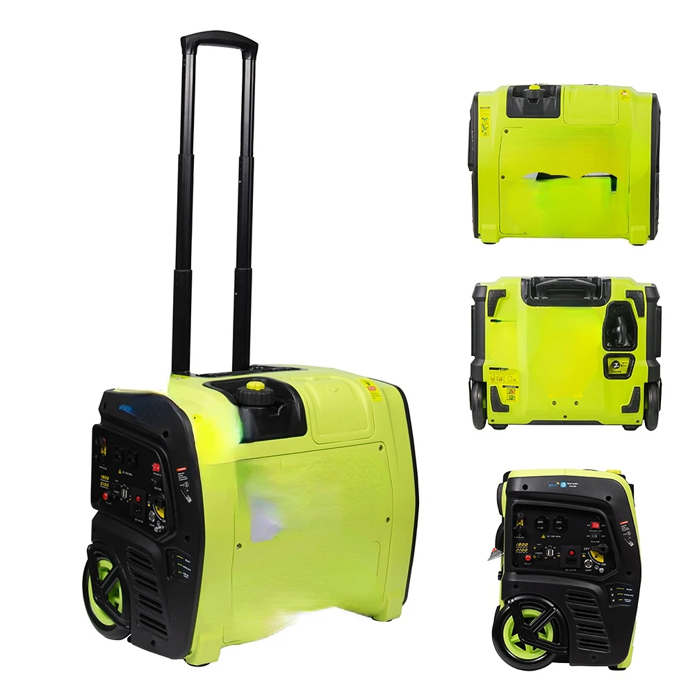 

Hot Selling 2000W 3kw 4kw Small Silent Type Inverter Portable Gasoline Generator