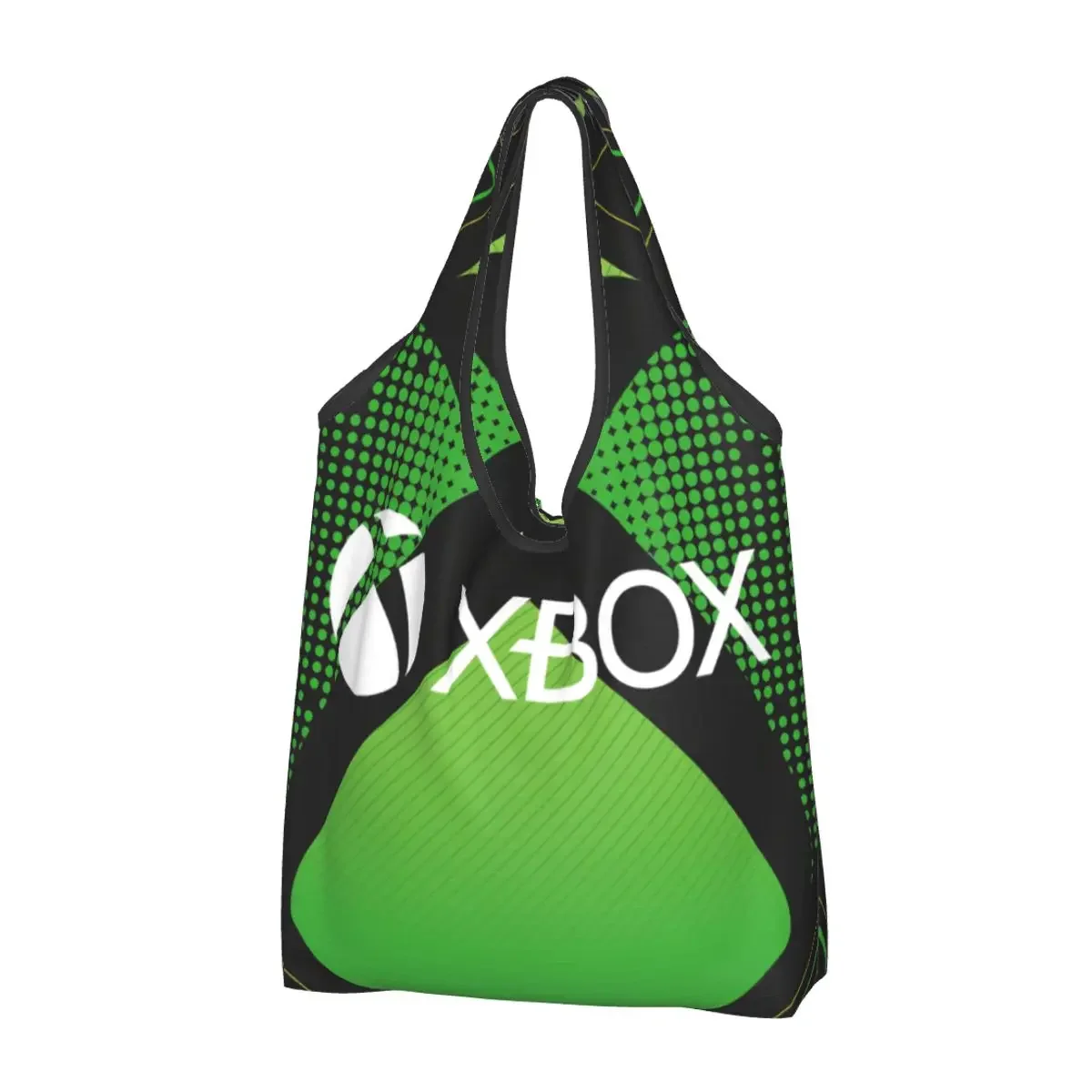 Borsa Per La Spesa Con Logo Xboxs Classico Riutilizzabile Borsa Per La Spesa Da Donna Borsa Per La Spesa Portatile Per Giochi Da Gioco