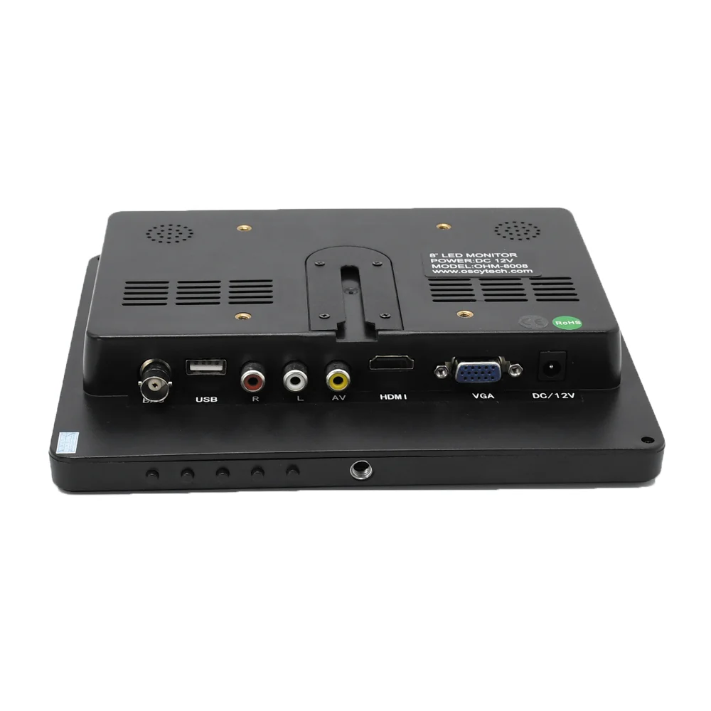 8 ġ HDMI  1024x768  ÷ ޴ 4:3 TFT LED ̴   HDMI VGA BNC AV USB Է  