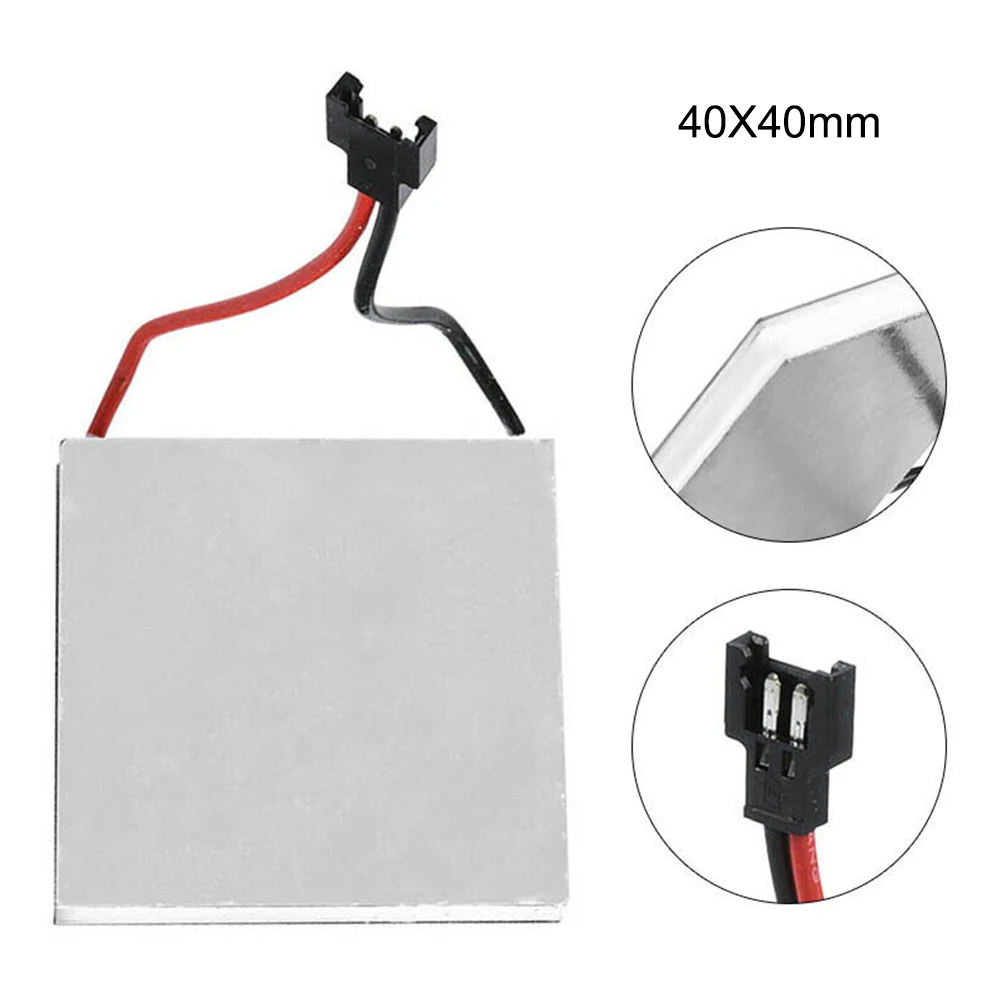 40mm Fireplace Fan Motor Generator Sheet Stove Burner Generator Film Heater Parts Fireplace Fan Motor General Repair Accessories