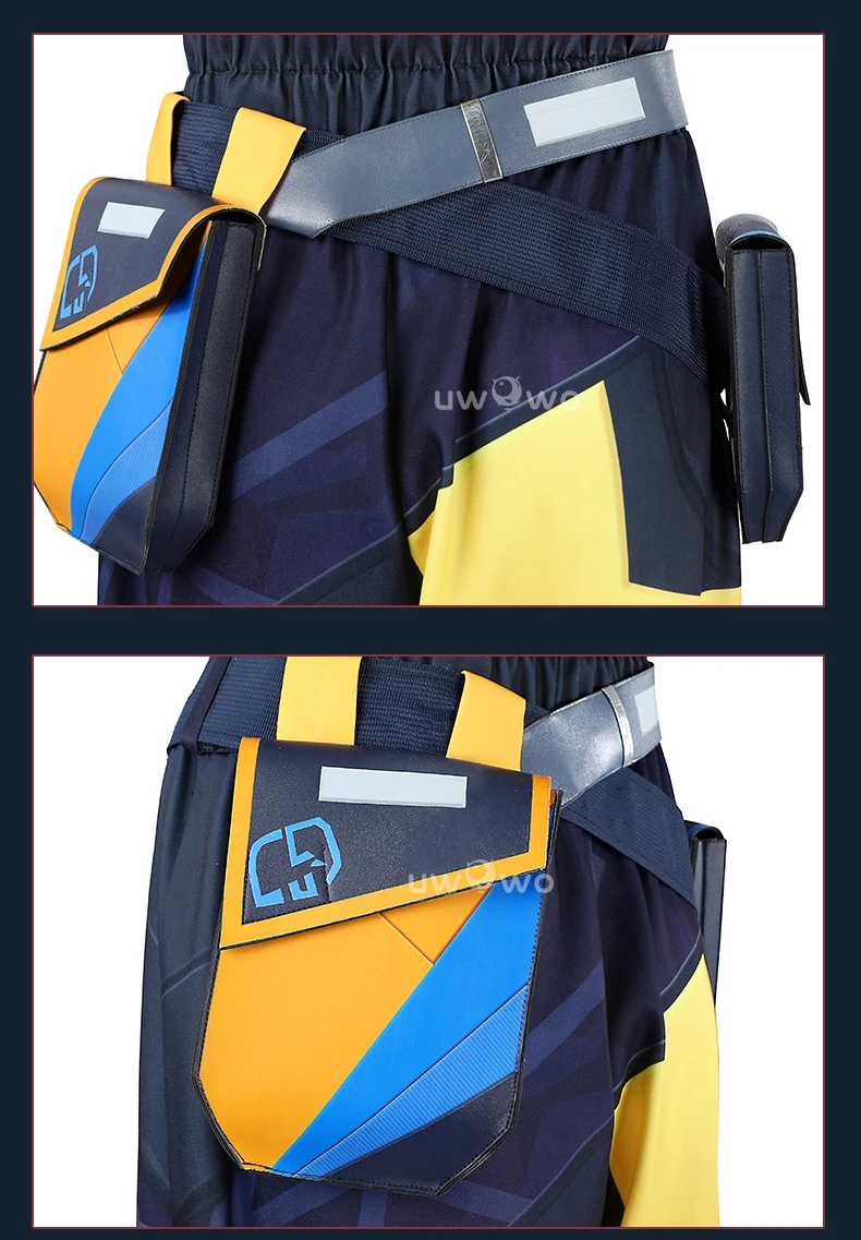 Game Valorant Waylayy Cosplay Kostüm Halloween Anzug XS-3XL 6
