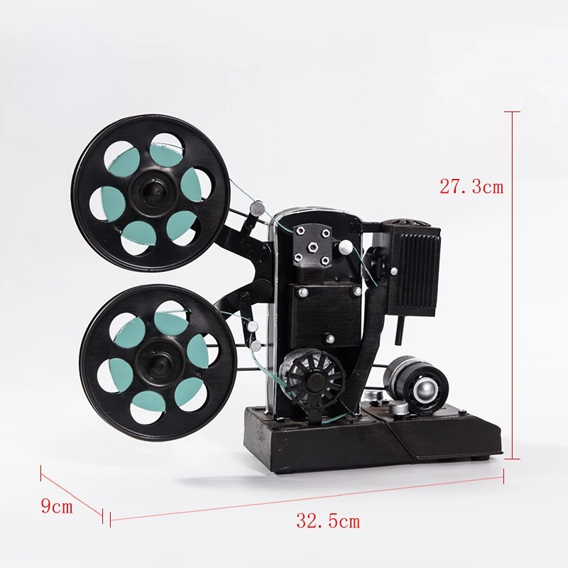 Retro Vintage 80's Film Projector Model Props Bar and Restaurant Nostalgic  Decorations Ornaments Old Objects - AliExpress
