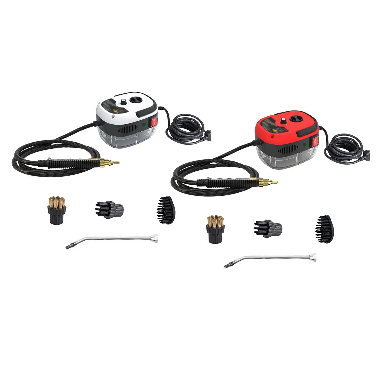 

Steamer Cleaner Tile Bathrooms Commercial Cleaner Refrigerator Supplies with Brush Heads and Tube High Temperature Steam Cleaner