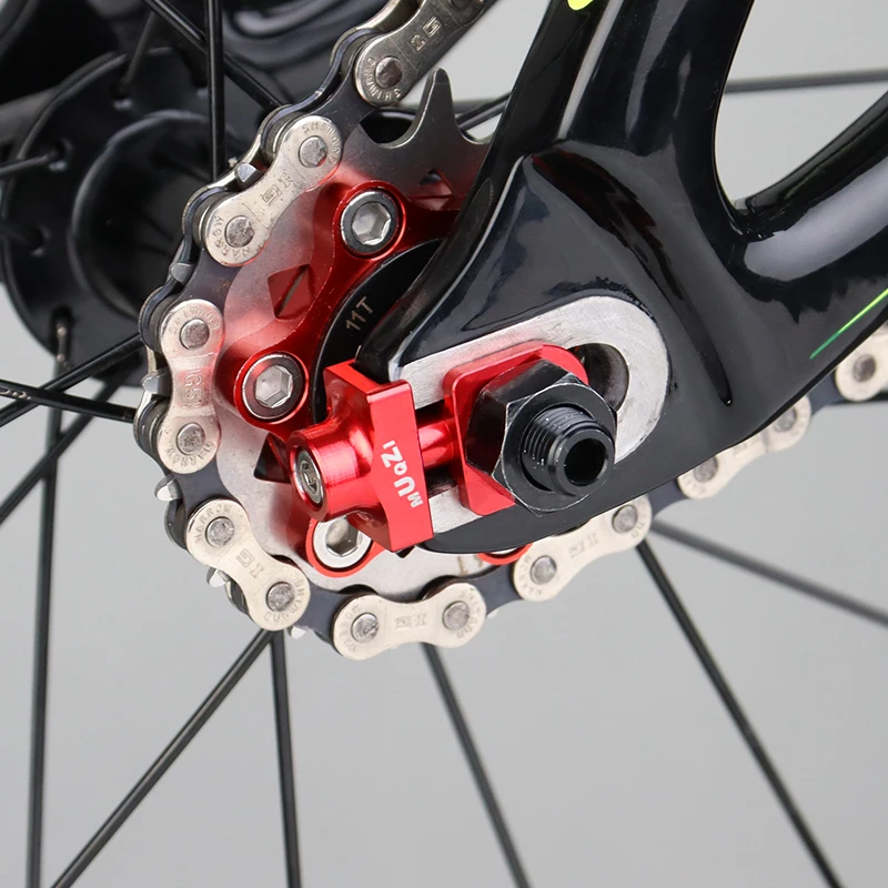 Muqzi Kettingafstelspanner Enkele Snelheid Fietsketting