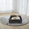 B62B-Portable Litter Box With Lid, Leak-Proof Collapsible Cat Litter Box Great For Travel Hotel Stays And Road Trip Easy To Use 2