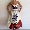 Women Summer Fashion Sexy Style Suspender Long Dress Backless A-Line Elegant Party Vacation Dresses New High Waist Evening Dress 4
