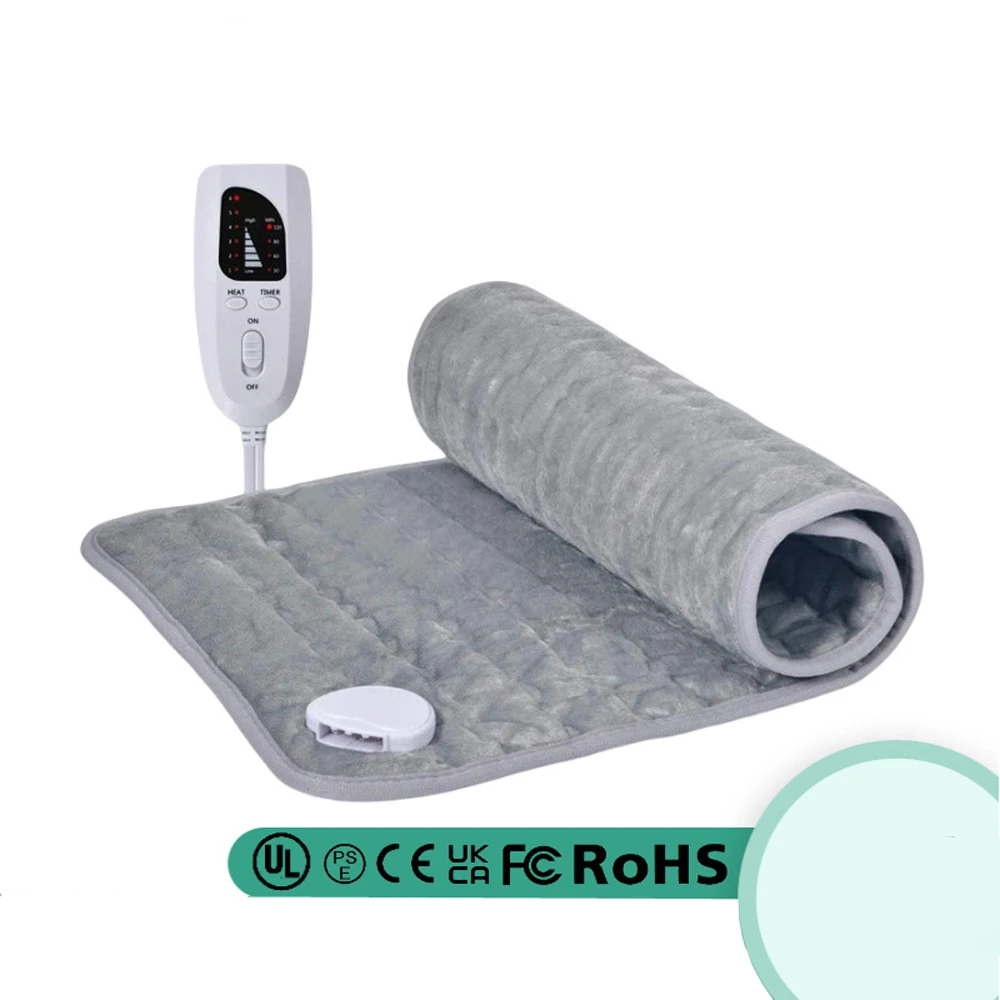 110v240v Electric Heating Pad Blanket Timer Physiotherapy Heating Pad