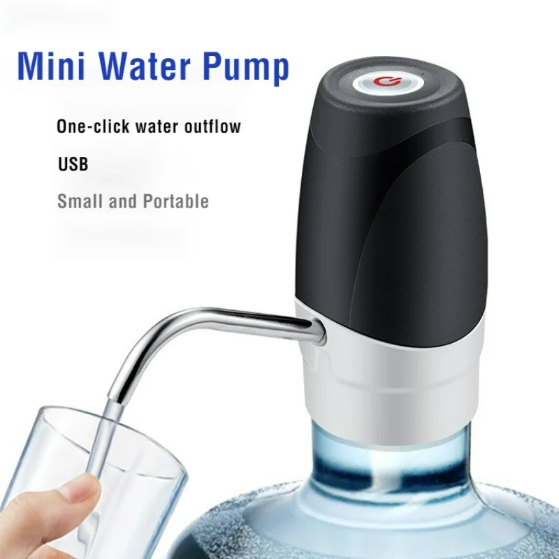 Universal Mini Water Pump Dispenser Bottles Gallon Garrafon 3.8-20 L Electric Extractor Picnic Camping Carboy Construction Site