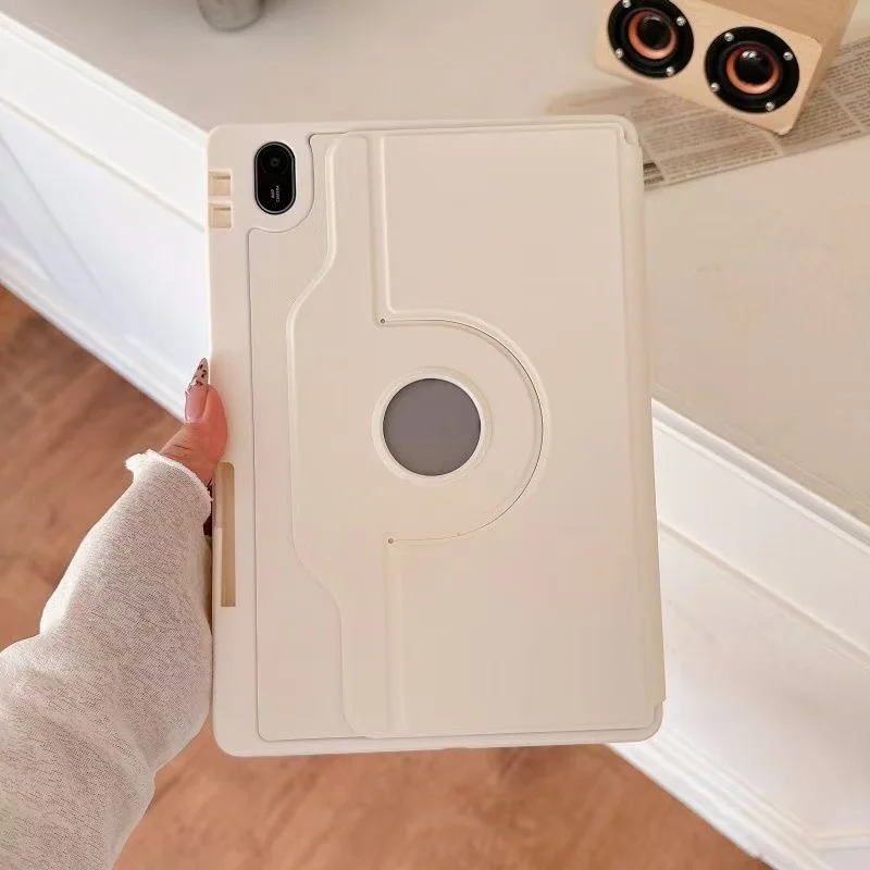 Enhanced Rotating iPad Case with Stand and Protection