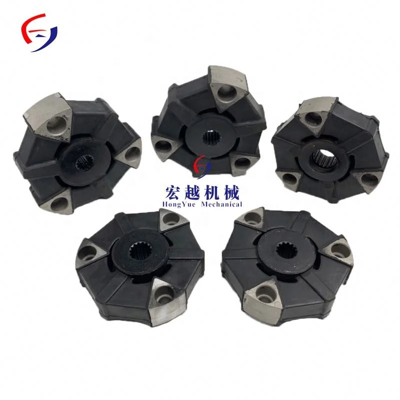 Rubber Coupling assemsly 13T 15T 17T For Yanma Excavator Vio30 Vio40 Vio50 Vio55 Vio60 Vio70 Vio75