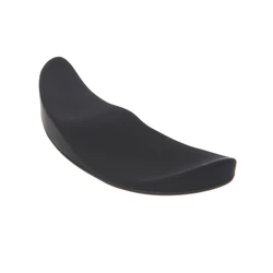 Ergonomic Non-Slip Silicone Wrist Support Mouse Pad (Black)