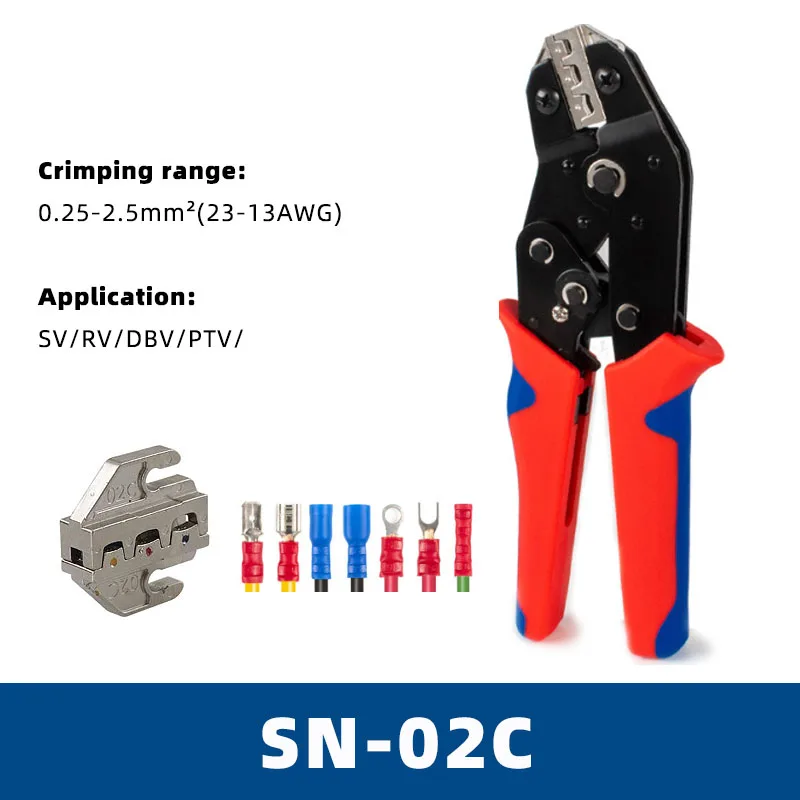SN58B/2549/2546/02C/-6/06WF Crimping Pliers Kit Dupont Jst Crimper Pliers Electrical Clamp Tools