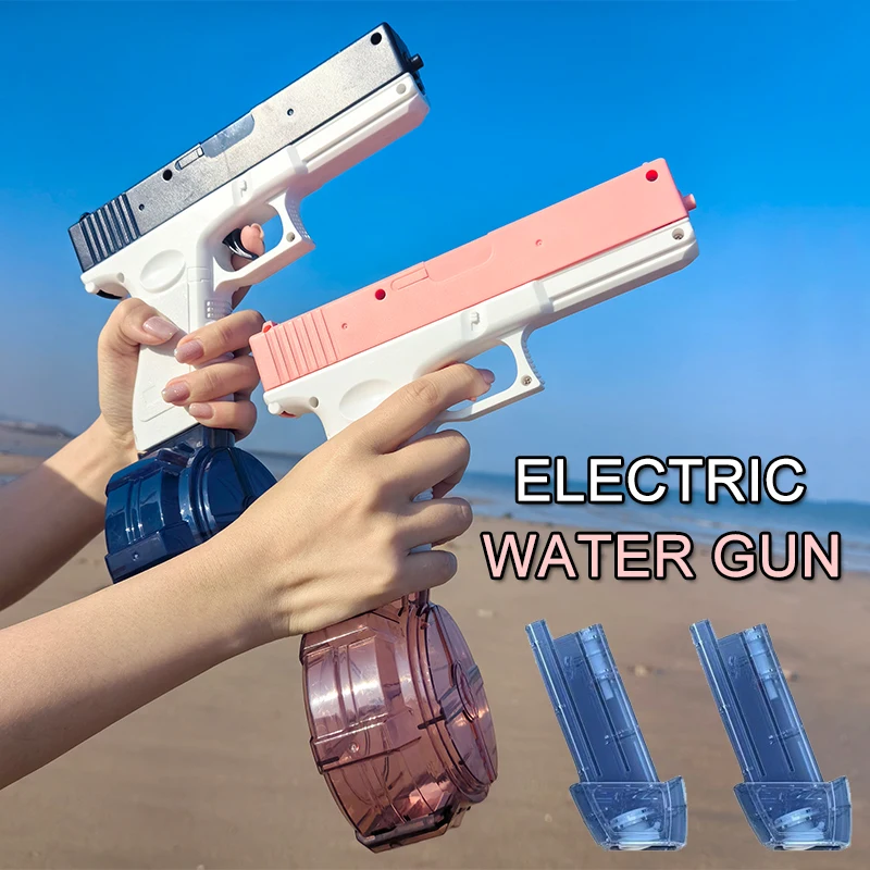 Electric Gun Toys Bursts High-pressure Strong Charging Energy Automatic Water Spray Children's Toy Guns_voghion.com