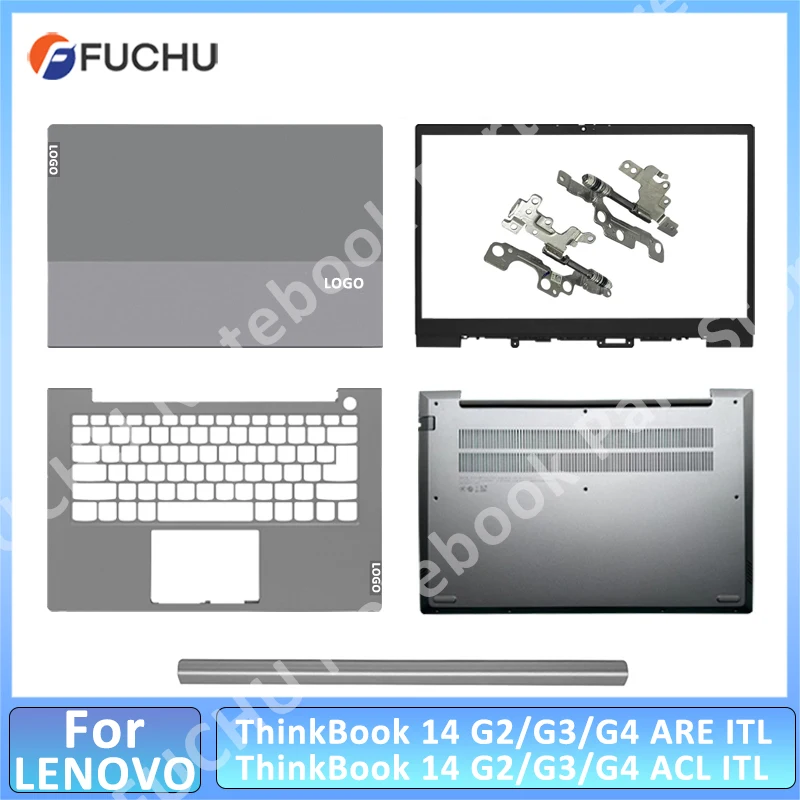 Copertura Cerniera LCD Grigio Per Lenovo ThinkBook 14 G2/G3/G4 – Modanatura Trim Cover 5CB1B02548