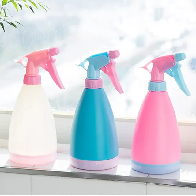 Kézi Préselt Kerti Spray -Edény Cukorkás Színű Öntöző Edény Öntőpermet Öntőcserép Virágnövelő Szerszám