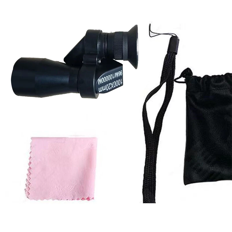 Mini Télescope De Poche HD – Monoculaire Zoom 8x, Vision Nocturne, Camping