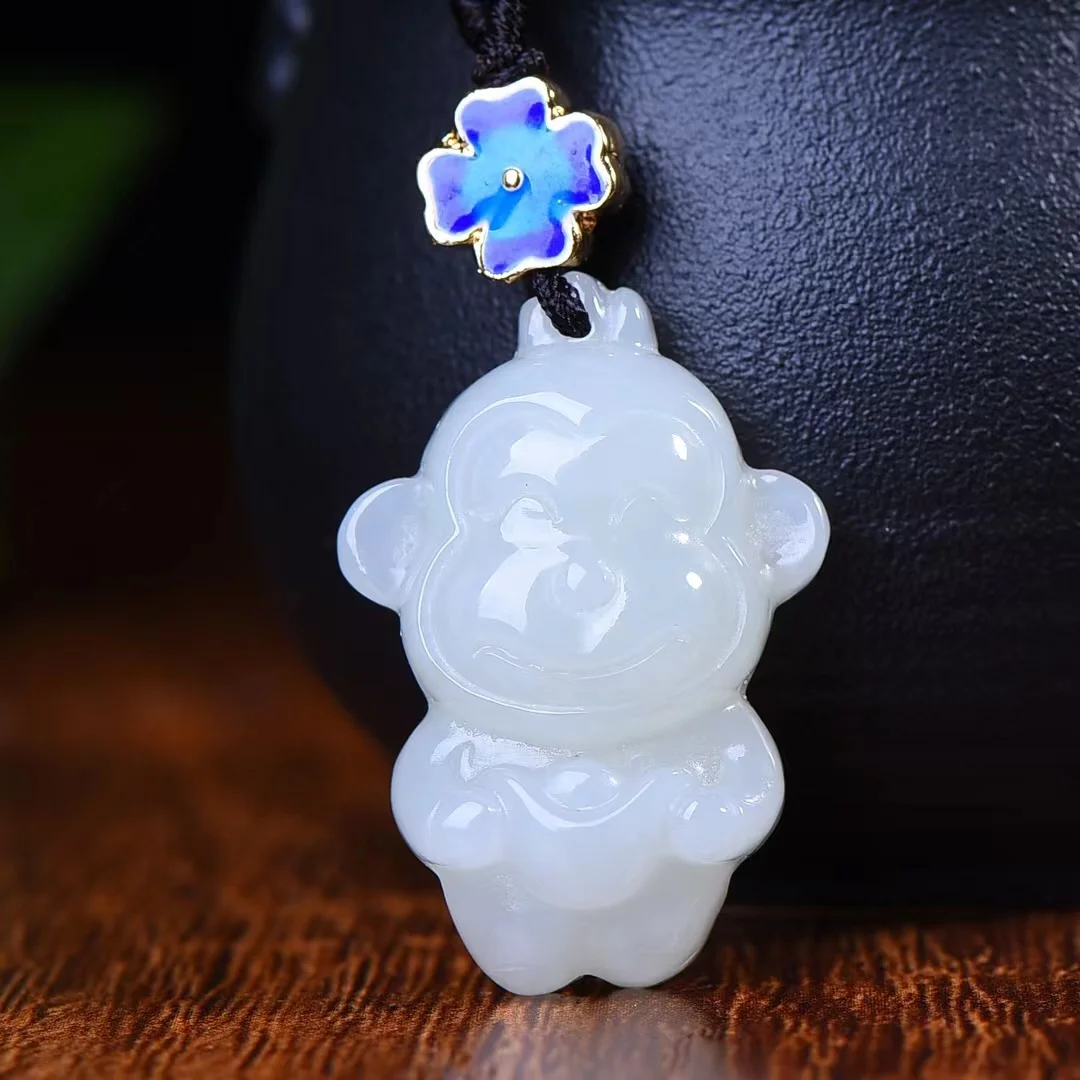 

Изысканные ювелирные изделия с кулоном в виде обезьяны из сплава хэтяня 3070 #