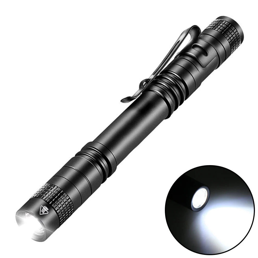 Led Flashlight Pen Doctor LED Flashlight Mini 13cm Portable White Light Dentist Nurse Torch Camping Hiking Adventure Out Flashlights