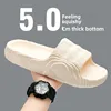Men's Fashionable Coconut Slippers Large Size Outdoor Home Couple's Sandals Summer Beach Slippers Rubber Bottom EVA Material