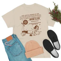 Introverted Book Club Retro Tshirt 2