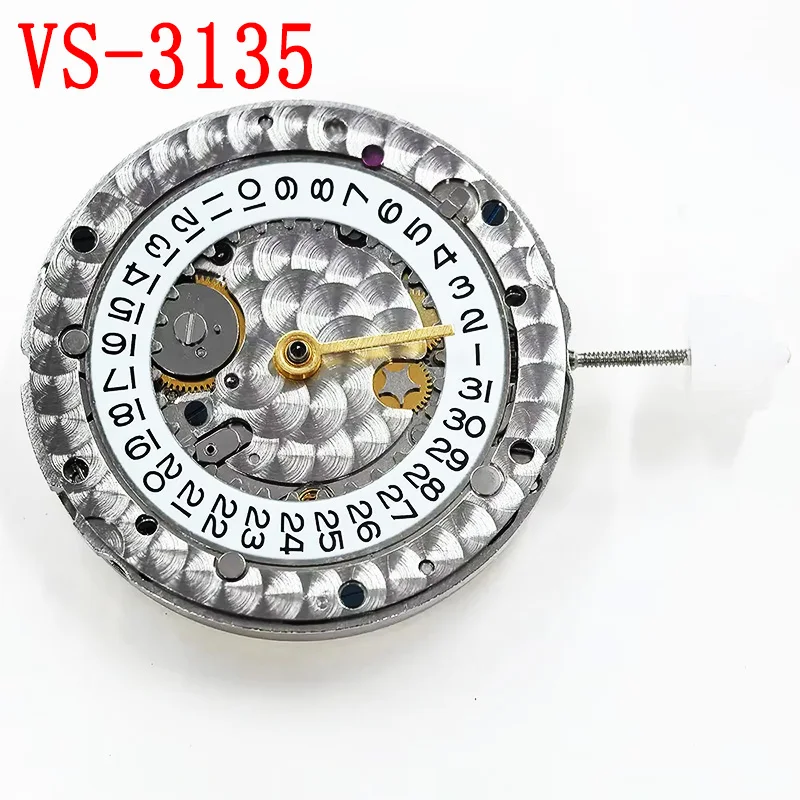 신제품 단동 VS-3135 자동 기계식 무브먼트 블루 스프링 고정밀 안정적인 V..