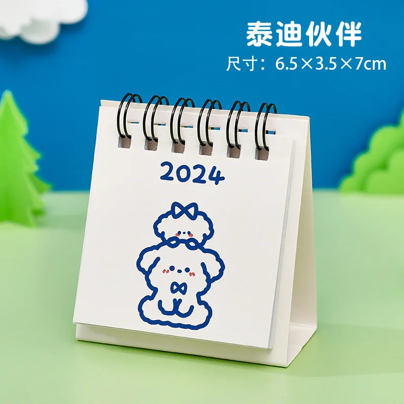 Cute Cartoon Desk Calendar for Office Desktop