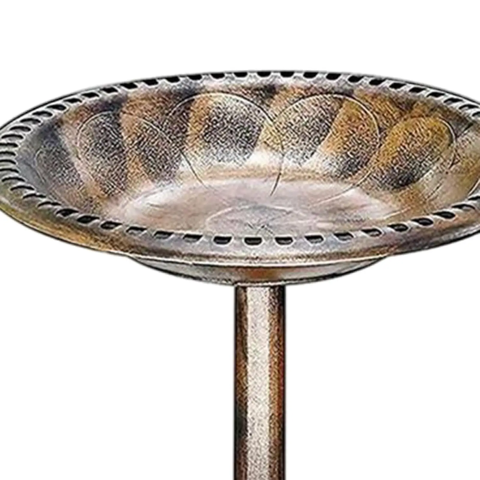 Antique Style Garden Bird Bath Weather Resistant Standing Birdbaths for Balcony Lawn bird bath bird bath supplies