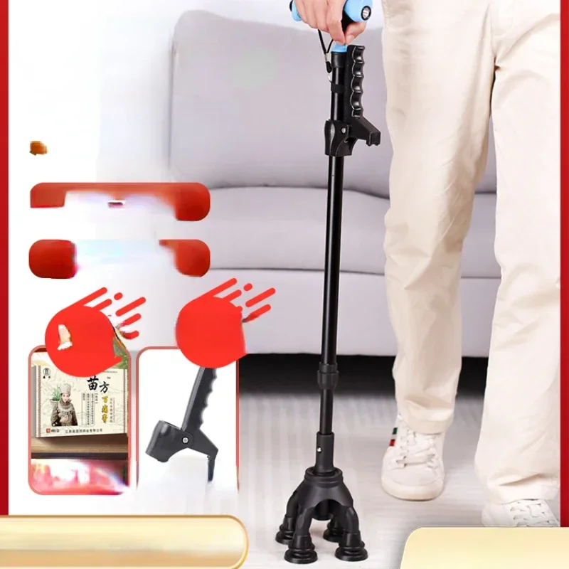 elderly-crutches-are-non-slip-and-stable-with-stretchable-walking-aids-and-tall-walking-aids